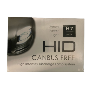 KIT XENON H7 6000K SLIM BALLAST CAN