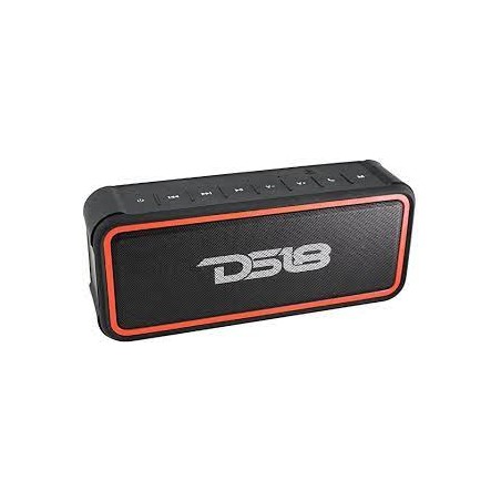 ENCEINTE BLUETOOTH WATERPROOF DS18 ROUGE