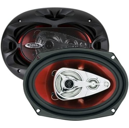 HP BOSS coaxiaux 2 voies 12,7x17,8 cm 112 watt rms 225 watt max