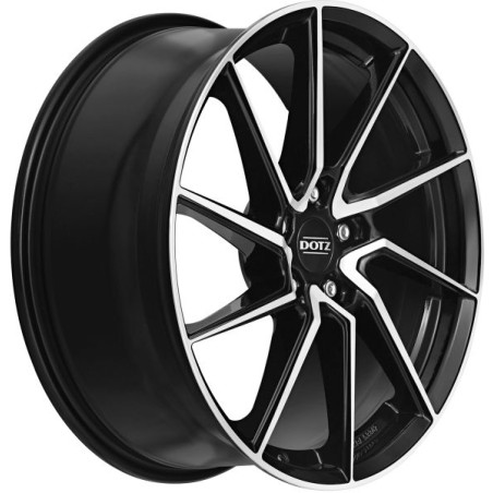 4 JANTES DOTZ SPA DARK 7.5X17 5X100  NOIRES POLIES