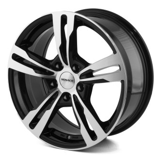 4 JANTES MONACO GP4 5X120 8X18 ET 42 NOIRES POLIES