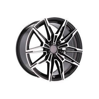 4 JANTES BYD1677 NOIRES POLIES 8X18 5X120 ET35 2