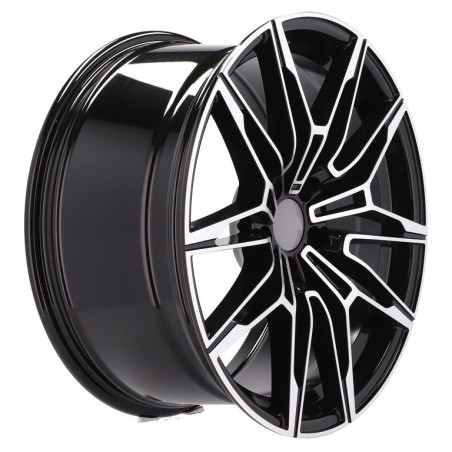 4 JANTES BYD1677 NOIRES POLIES 8X18 5X120 ET35