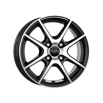 4 JANTES ANZIO SPLIT 15X6 4X108 NOIRES POLIES