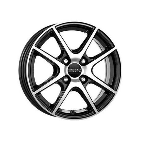4 JANTES ANZIO SPLIT 15X6 4X108 NOIRES POLIES