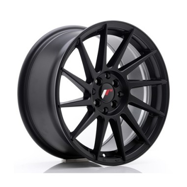 4 JANTES JR22 17X8 5X100/114 ET35 NOIRES BRILLANT