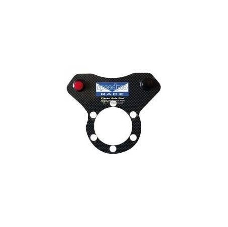 PLATINE CARBONE 2 BOUTONS POUR VOLA