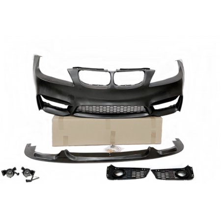 Pare-Choc Avant BMW E90 / E91 LCI 2008 Look M4 Spoiler