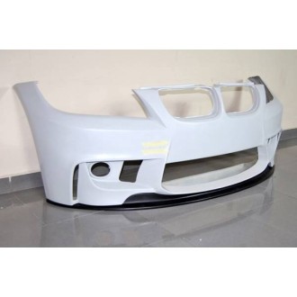Pare-Choc Avant BMW E90 / E91 09-12 LCI Look M1 Deflecteur 2