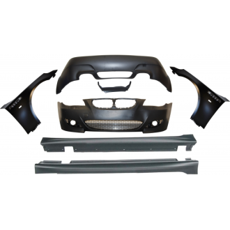 Kit De Carrosserie BMW E60 2004-2009 Look M5 ABS Ailettes