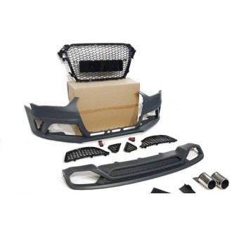 Kit De Carrosserie Audi A4 13-15 B8 Look RS4 ABS 2