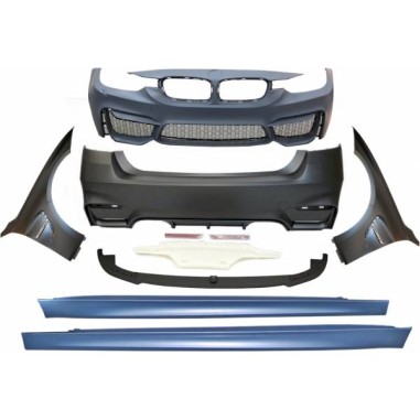 Kit De Carrosserie BMW F30 Look M4 Ailette