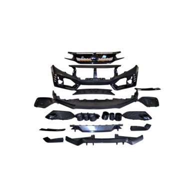 Kit De Carrosserie Honda Civic MK10 Hatchback 2016+ look Type R