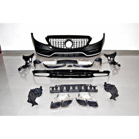 Kit De Carrosserie Mercedes W205 2019 4P / SW AMG Look C63
