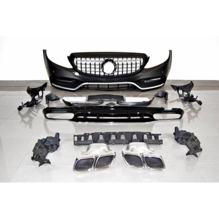 Kit De Carrosserie Mercedes W205 2019 4P / SW AMG Look C63
