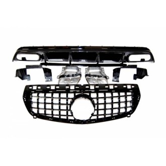 Kit De Carrosserie Mercedes W176 2012-2015 Look GT A45 2