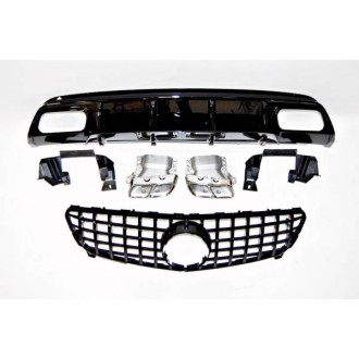 Kit De Carrosserie Mercedes W176 2016-2018 Look GT A45