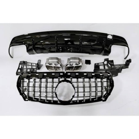 Kit De Carrosserie Mercedes CLA W117 2013-2018 4D/SW Style Facelift look A45