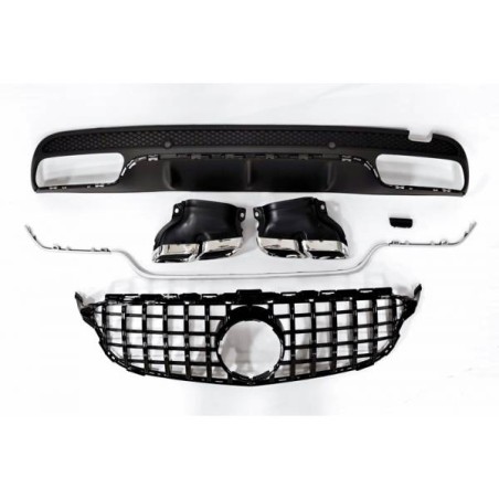 Kit De Carrosserie Mercedes W205 2014-2018 4P / SW AMG Look C63