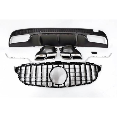 Kit De Carrosserie Mercedes W205 2014-2018 4P / SW AMG Look C63