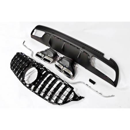 Kit De Carrosserie Mercedes W205 2014-2018 4P / SW AMG Look C63