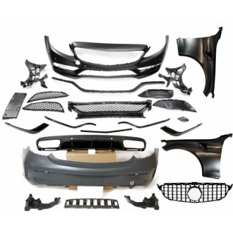 Kit De Carrosserie Mercedes W205 2014-2018 Coupe Look AMG...