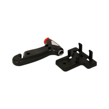MARTEAU BRISE VITRE D URGENCE NOIR