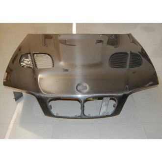 Capot Carbone BMW E46 '98-01 4P. M3 GTR C/T 2