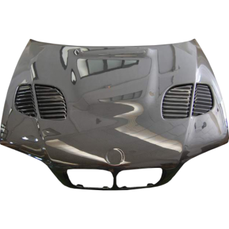 Capot Carbone BMW E46 '02-06 2P. Look M3 GTR C/T 2