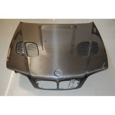 Capot Carbone BMW E46 '02-06 4P. M3 GTR C/T