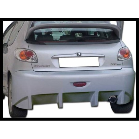 Pare-choc arrière Peugeot 206 Racing