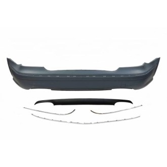 Pare-choc arrière Mercedes W211 02-09 Plastique