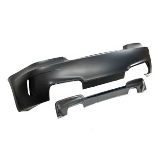 Pare-choc arrière BMW E82 / E88  Look M1 07-11 Double Sortie 2