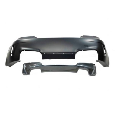 Pare-choc arrière BMW E82 / E88  Look M1 07-11 Double Sortie