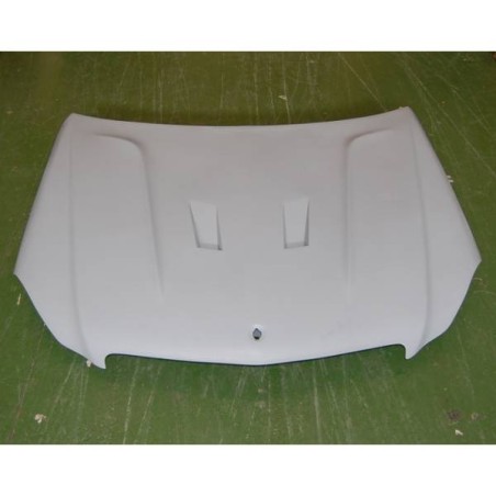Capot Fibre Mercedes W204 11-13 Con Toma (Black Serie)