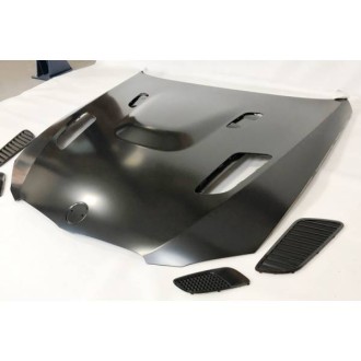 Capot BMW E92 / E93 10-13 LCI Look M3 GTR Métal 2
