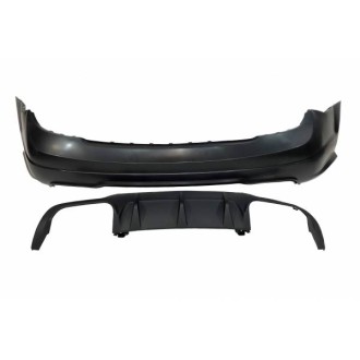 Pare-choc arrière Mercedes W204 2/4 Portes Look AMG 11-13