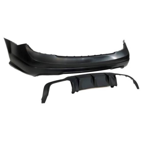 Pare-choc arrière Mercedes W204 2/4 Portes Look AMG 11-13