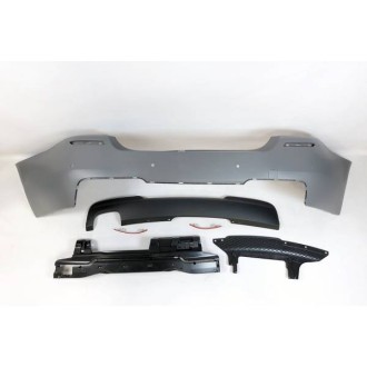 Pare-choc arrière BMW F10 10-16 Look M-Tech Capteurs