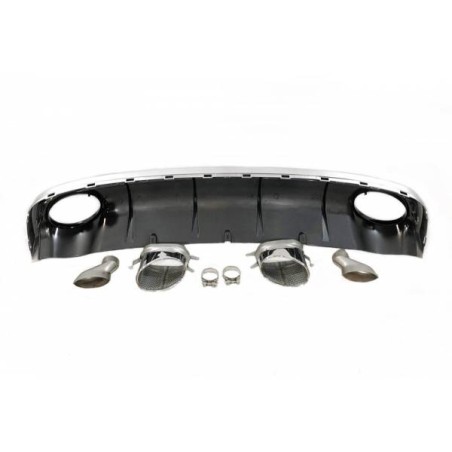 Diffuseur arrière Audi A6 Sedan / Avant C7 2011-2014 Look RS6 ABS