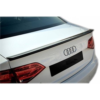 Aileron Audi A4 B8 2008-2015 Carbone