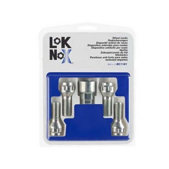 4 VIS ANTIVOL LOKNOX 14X1.5 30MM