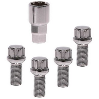 4 VIS ANTIVOL LOKNOX 14X1.5 28.5 2