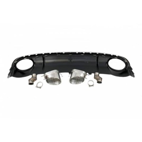 Diffuseur arrière Audi A4 / A4 Avant B8 08-12 Look RS4 ABS