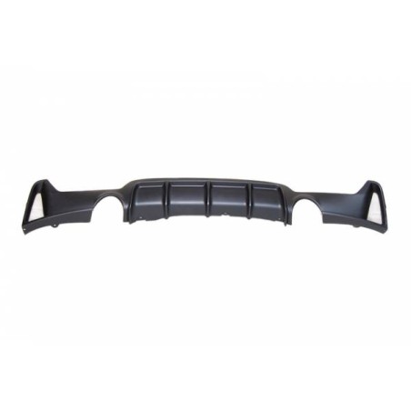 Diffuseur arrière BMW F32 / F33 / F36 Look M Performance 2 Sorties