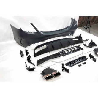 Pare-choc arrière Mercedes W205 2014-2018 4P Look C63... 2