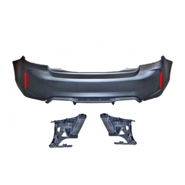 Pare-choc arrière BMW F22 / F23 2013-2019 Look M2 ABS