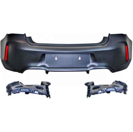 Pare-choc arrière BMW F20 /F21 LCI 15-18 look M2
