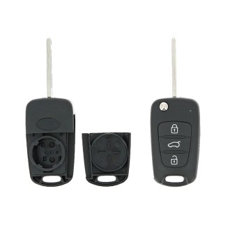 COQUE DE CLE ADAPT KIA 3 BOUT L 7MM