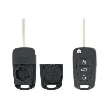 COQUE DE CLE ADAPT KIA 3 BOUT L 7MM